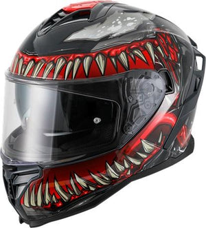 Helm Vito Presto Monster Integraal + Zonnevizier S - AE-trading
