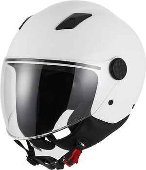 Helm Vito Jet Uno Glans Wit S - AE-trading