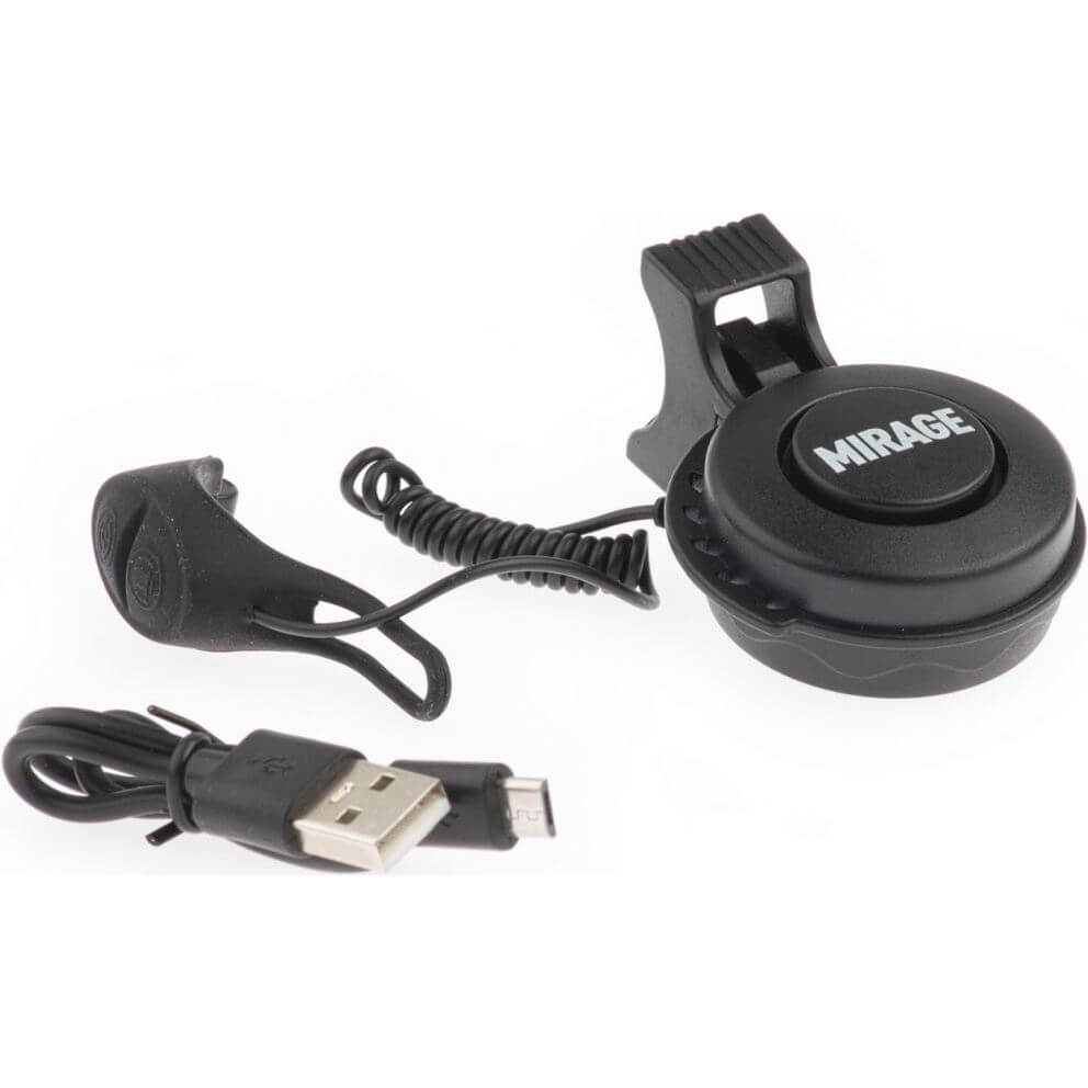Mirage E-bike hoorn 80/90dB, USB oplaadbaar - AE-trading