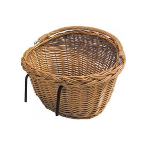 FALKX Mand rotan 25cm hoog bij 42cm x 32 cm, natuurprodukt dus kans op beschadigingen en/of kleurverschil - AE-trading