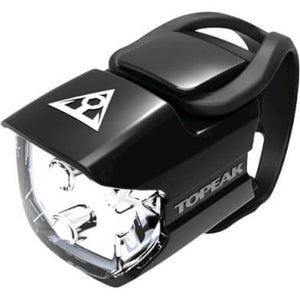 Topeak koplamp Whitelite Race batterij zwart - AE-trading