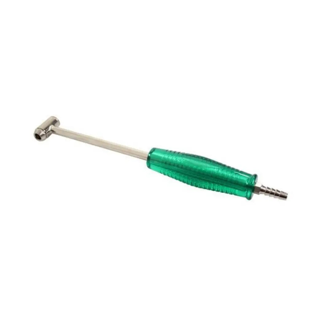 Alligator Compressor handvat. Autoventiel en dunlop/Blitz ventiel. met slangaansluiting (slangenklem niet meegeleverd) - AE-trading