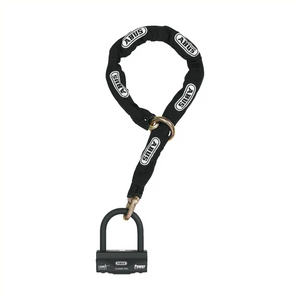 Abus kettingslot combi 58/140HBIII100 zwart 12KS120 Zwart, 120cm lengte 12mm schakels. ART****. Security level 19 - AE-trading