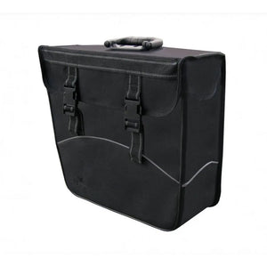 Greenlands Enkele tas zwart, links. afmeting 37x33x14 cm, inhoud 20 litre - AE-trading