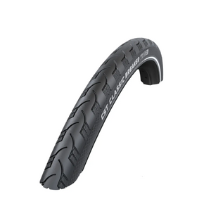 Buitenband: CST Classic Breaker (1mm anti-lek) Kleur: Zwart met zij reflectie Maat: 28x1 1/2, 700x38b, ETRTO 40-635 - AE-trading
