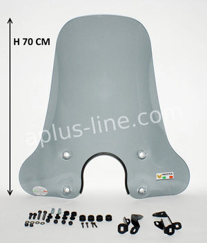 Windscherm Isotta Agm Vx50 Plus Smoke - AE-trading