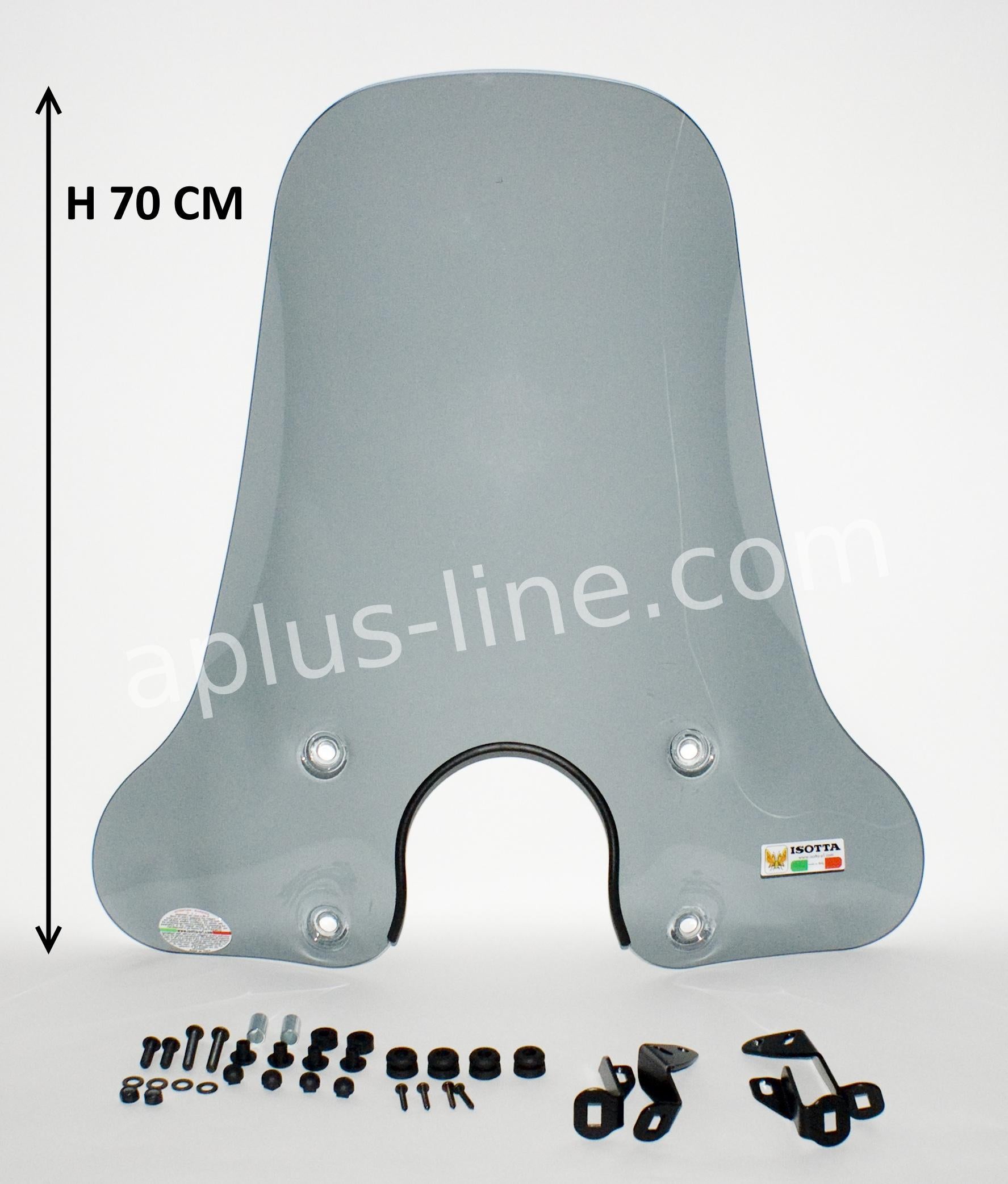 Windscherm Isotta Agm Vx50 Plus Smoke - AE-trading