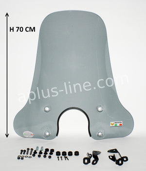 Windscherm Isotta Agm Vx50 Plus Smoke - AE-trading