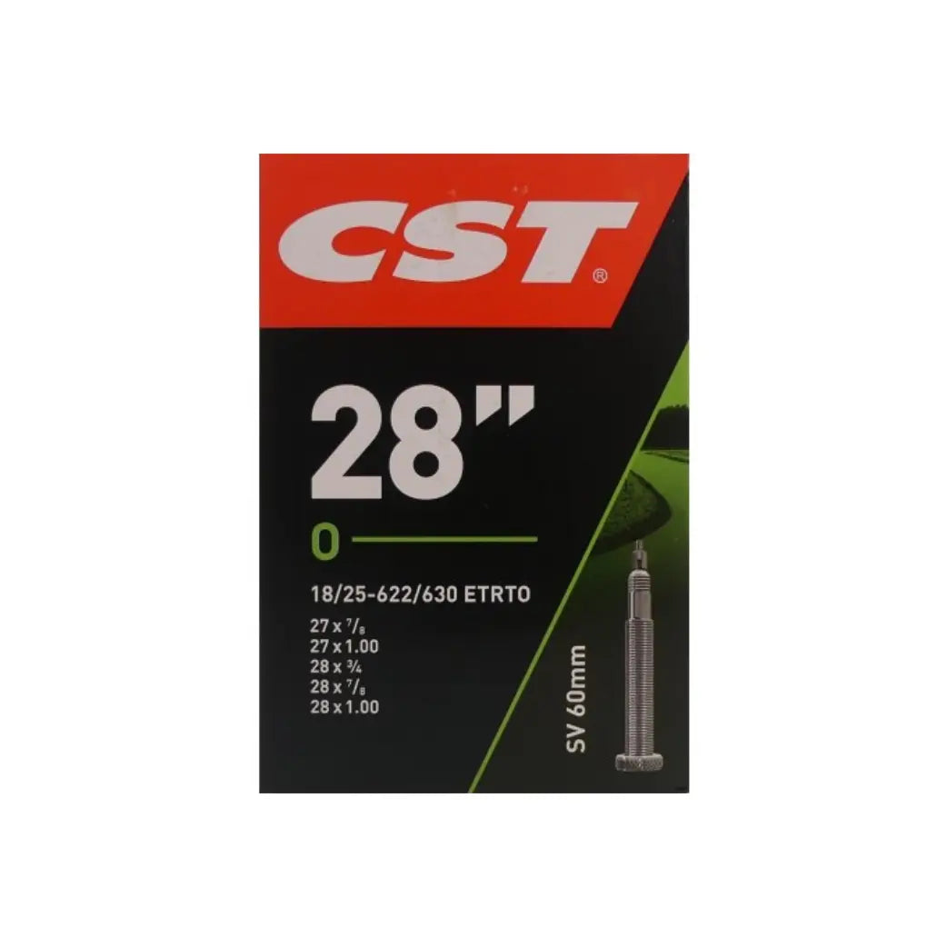 CST binnenband 28x1, ETRTO 18/25-622/630, Ventiel Presta/Frans 60mm - AE-trading