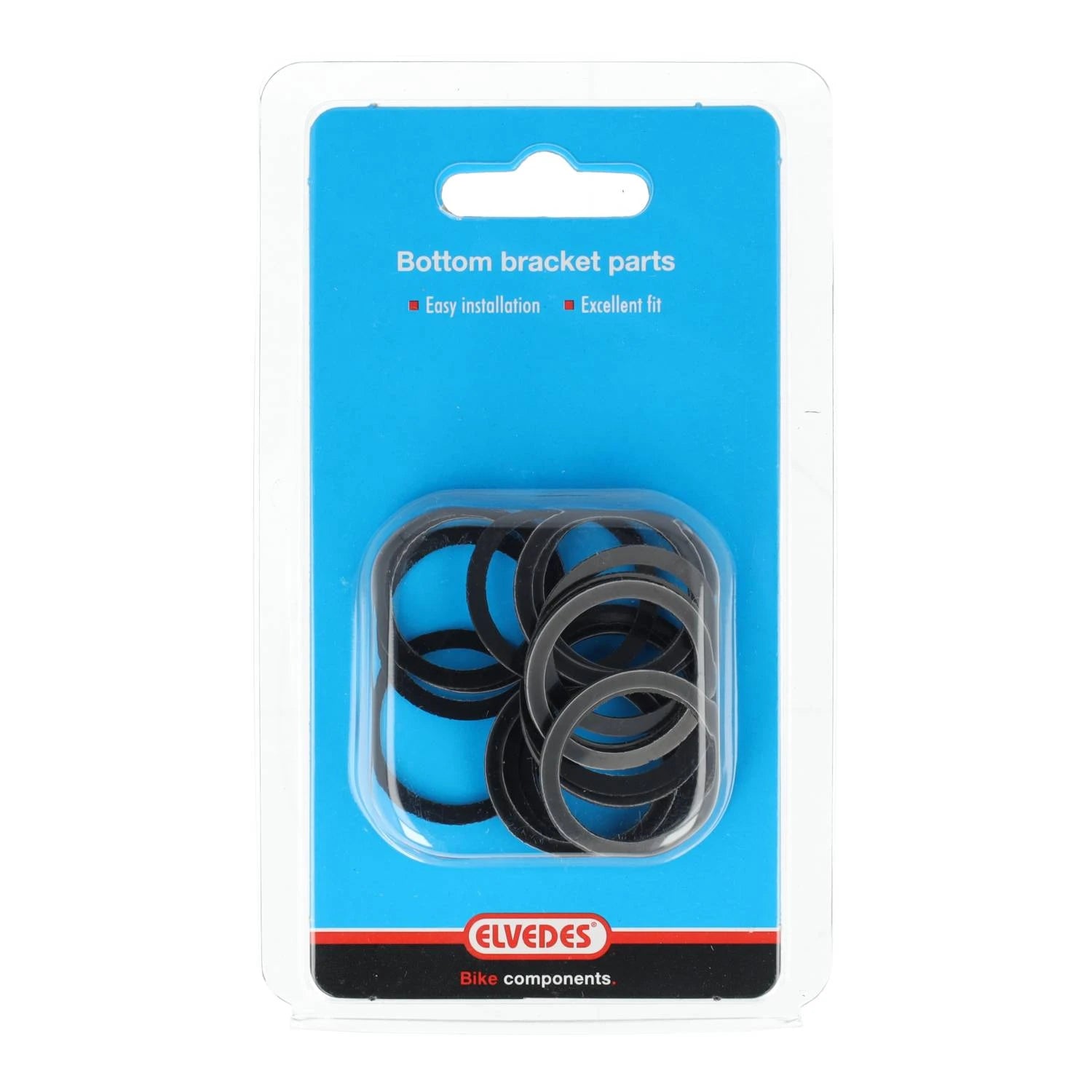 Elvedes plastic trapas afstandhouder 30 x 24 x 1mm (20) - AE-trading