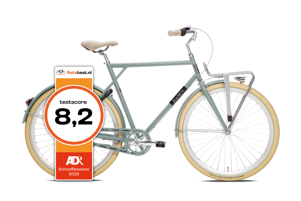 BSP Gaev Herenfiets Hazy California L Met Stalen Frame En Comfortabele Zithouding - AE-trading