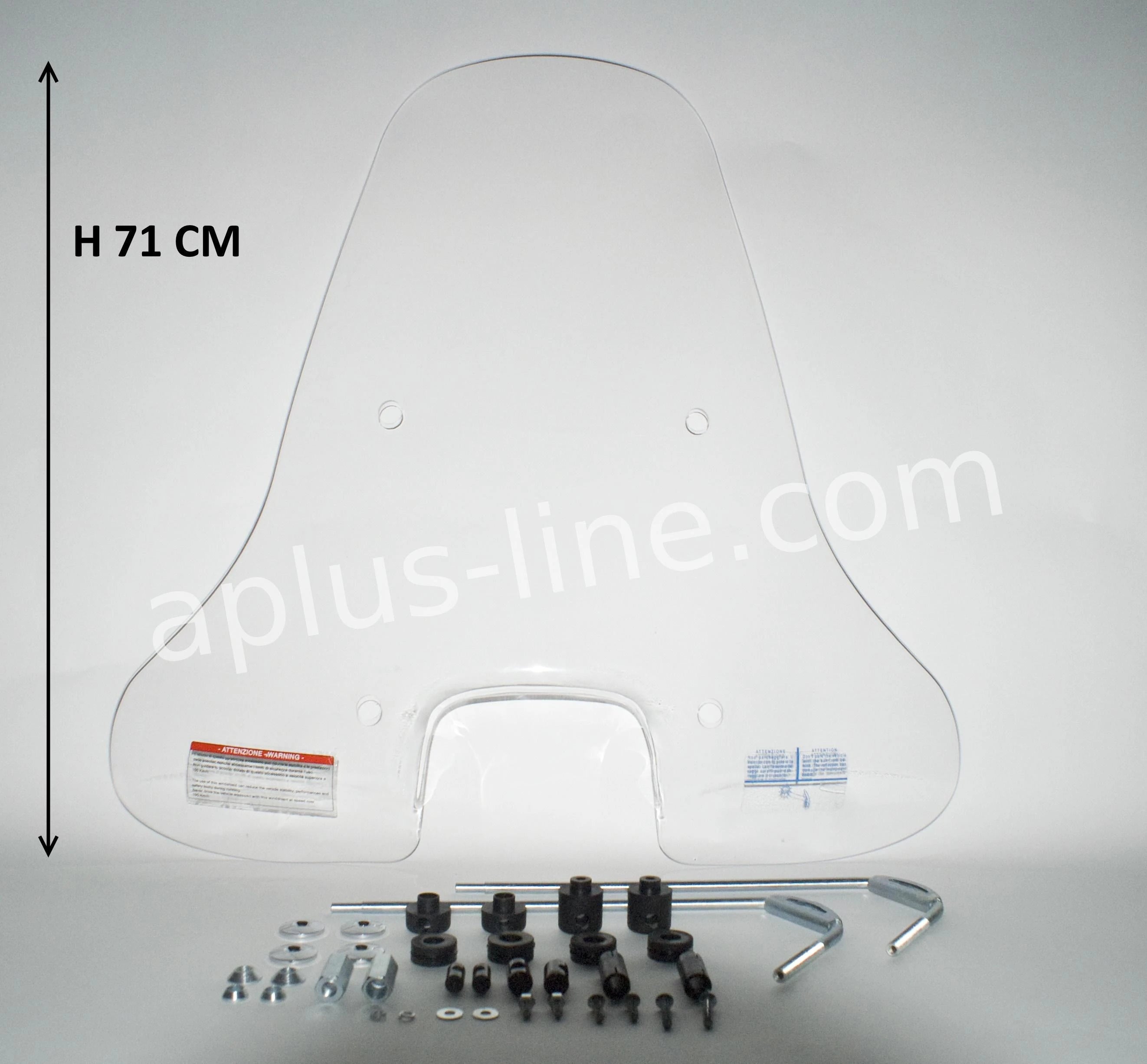 Windscherm Aplus Passend Op Vespa S - AE-trading