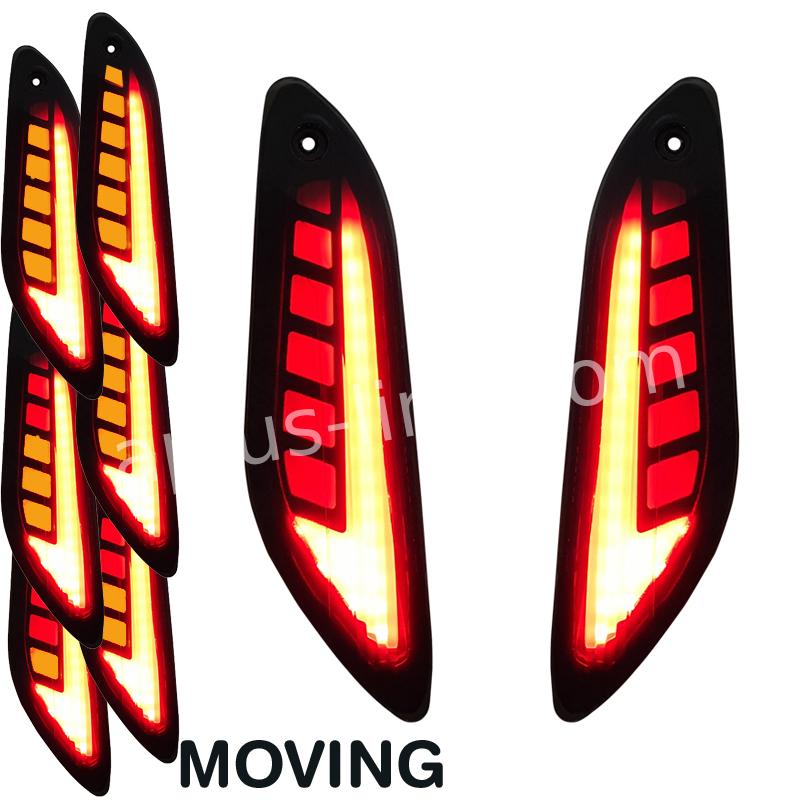 Knipperlichtset Aplus Tube Dagrij Achterzijde L+R Passend Op Sprint/Primavera (Weglopend) Smoke - AE-trading