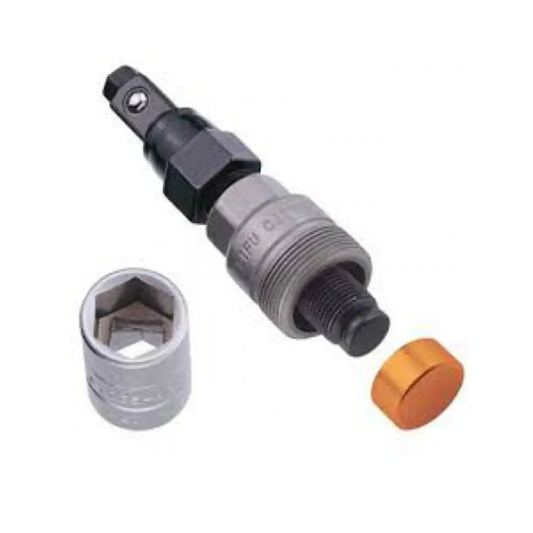 IceToolz cranktrekker voor Octalink en ISIS, 04D2 Incusief adapter voor demontage vierkante en holle assen - AE-trading