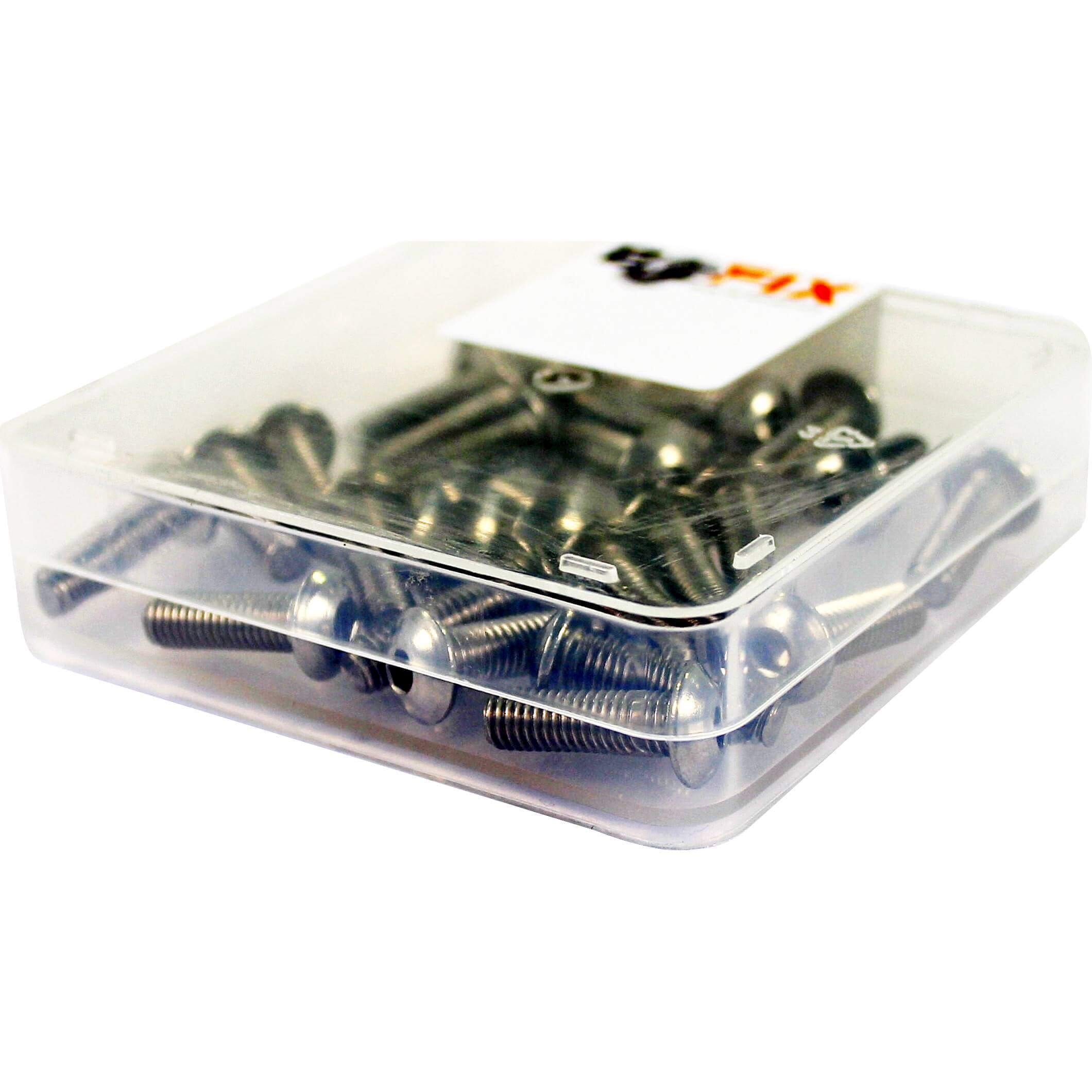 Bofix doos inbusbout bolkop M6x20 RVS (25 stuks) - AE-trading