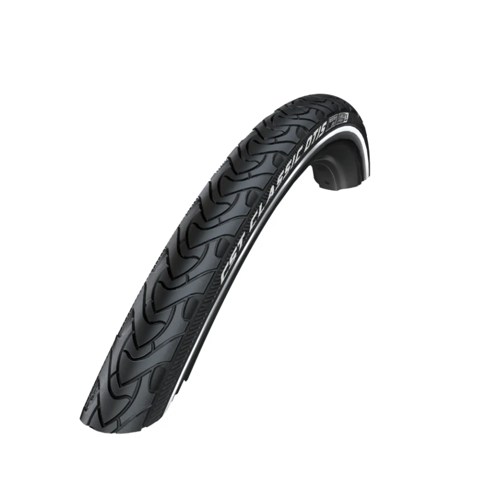 Buitenband: CST Classic Otis (3mm anti-lek) Kleur: zwart met reflectie Maat: 28x1.75, 700x47C, ETRTO 47-622 - AE-trading