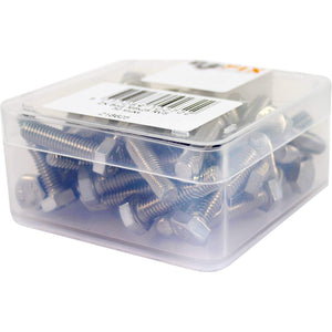 Bofix doos bout zeskante kop M6x25 RVS (50 stuks) - AE-trading