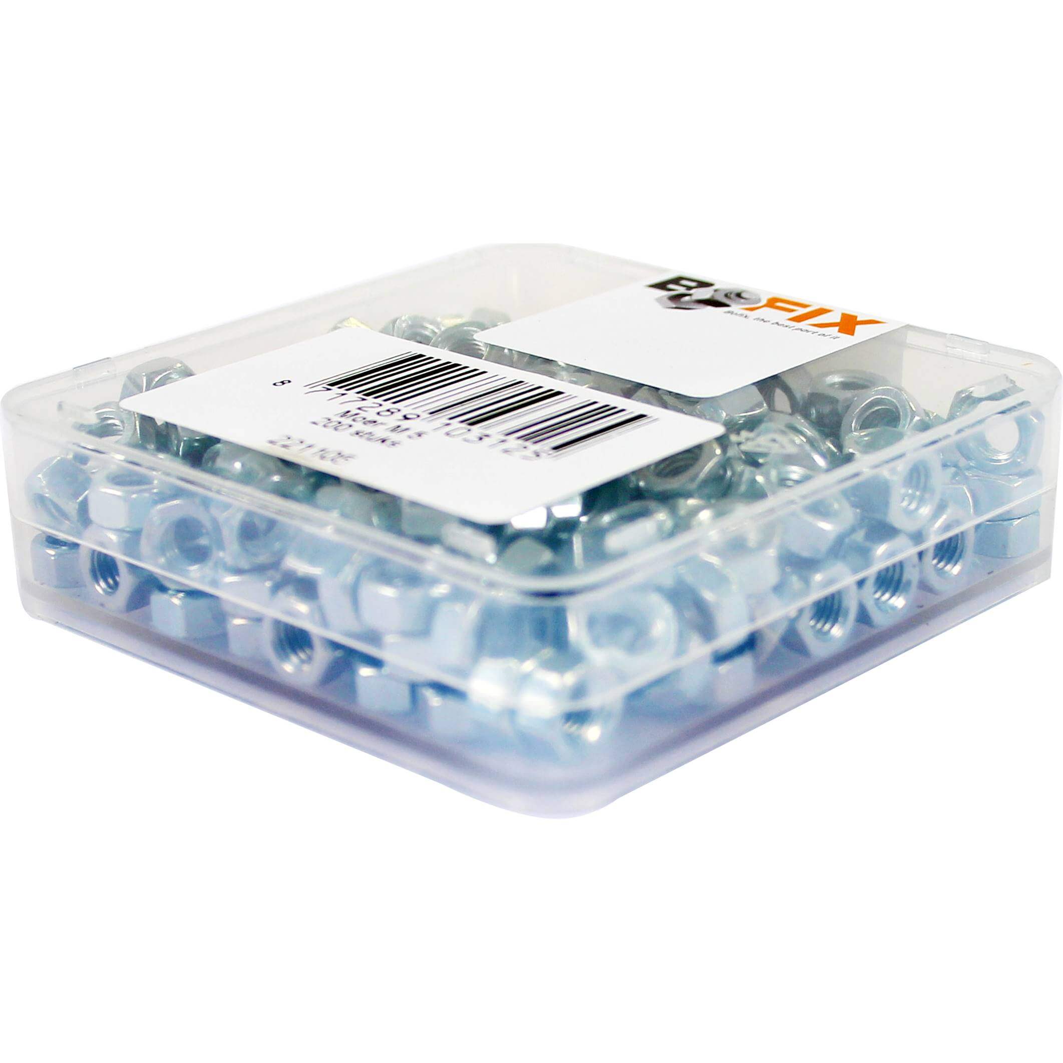 Bofix doos moer M5 (200 stuks) - AE-trading