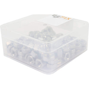 Bofix doos moer M6 RVS (100 stuks) - AE-trading