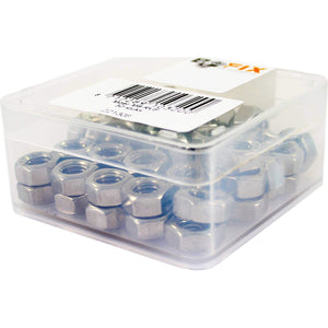 Bofix doos moer M8 RVS (50 stuks) - AE-trading