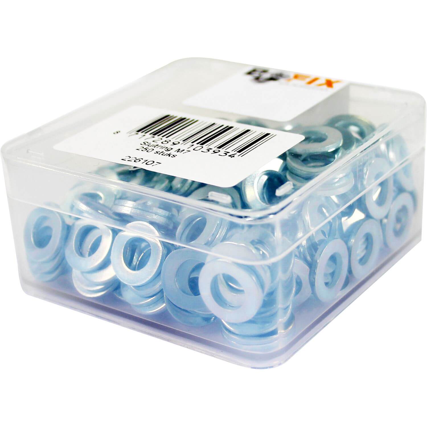 Bofix doos sluitring M7 (250 stuks) - AE-trading