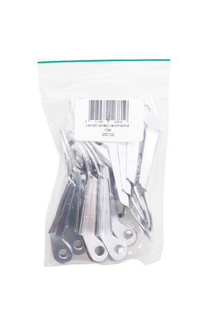 Bofix doos lamphaak snep chroom (10 stuks) - AE-trading
