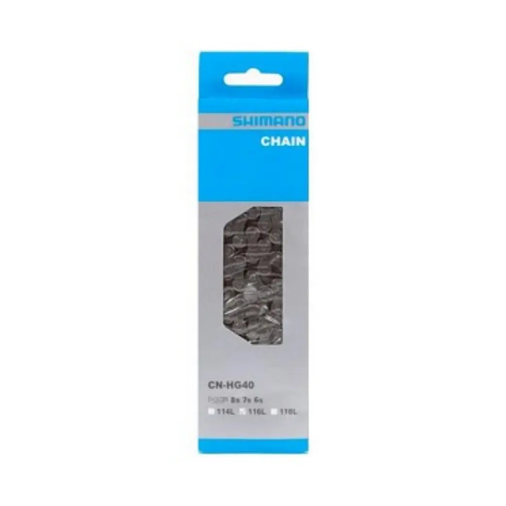 Shimano ketting smal 116 links HG40 6/7/8-Speed Quick link CN-HG40 Alivio - AE-trading