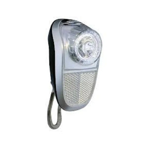 Union LED Koplamp Mobile zilver/zwart. Naafdynamo (werkplaatsverpakking) - AE-trading