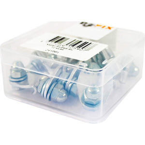 Bofix doos kabeldriehoekje staal (12 stuks) - AE-trading