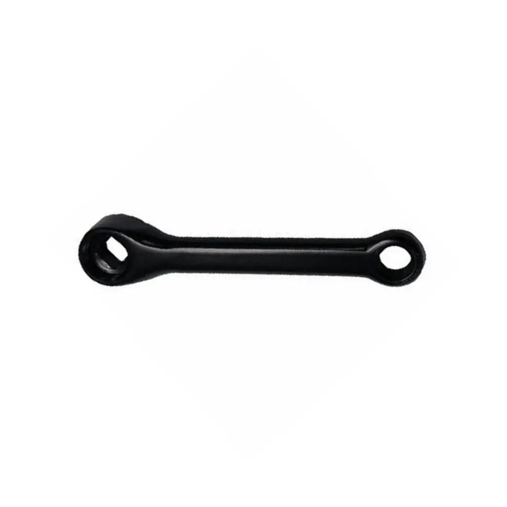 Crank staal zwart, cranklengte 152mm spieloos - AE-trading