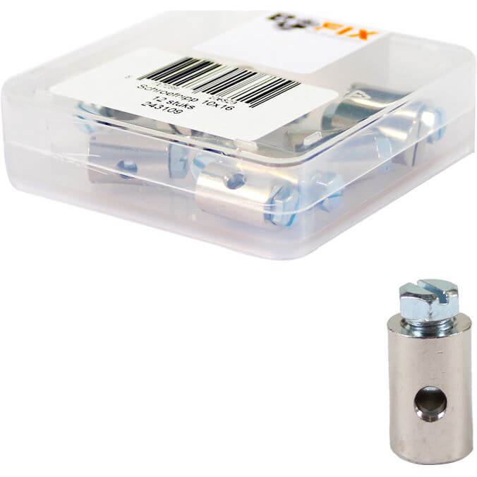 Bofix doos schroefnippel 10x16 (12 stuks) - AE-trading