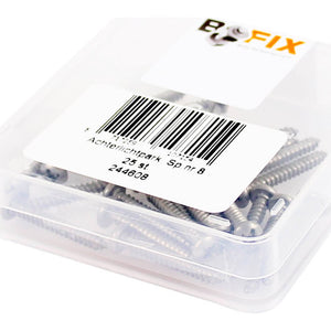 Bofix doos parker spanninga nr8 3.5 x 25 RVS (25 stuks) - AE-trading