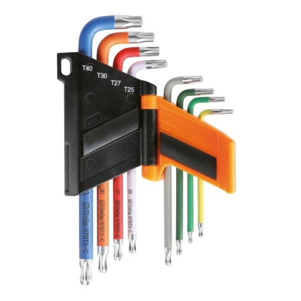 Haakse stiftsleutelset Torx Beta 8-delig - AE-trading