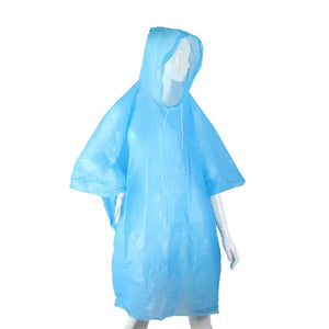 Wegwerp poncho lichtgewicht. assorti kleur. One size fits all. - AE-trading