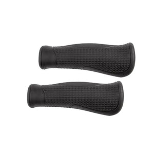 Handvatten zwart, anatomisch. Lengte: 130/130mm. per stel - AE-trading