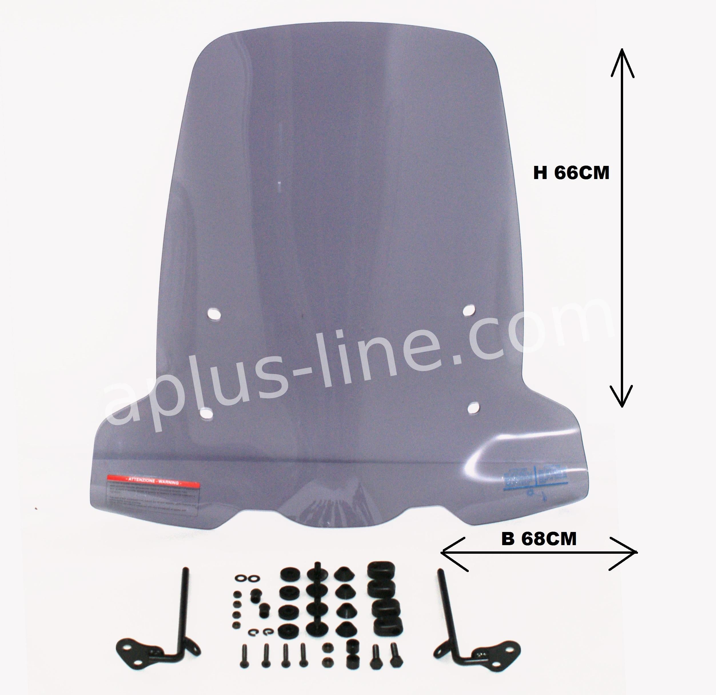 Windscherm Aplus Passend Op N1 Smoke - AE-trading