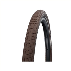 Buitenband: Schwalbe Big Ben (K-guard) Kleur: Bruin met reflectie Maat: 28x2.00 ETRTO 50-622 - AE-trading