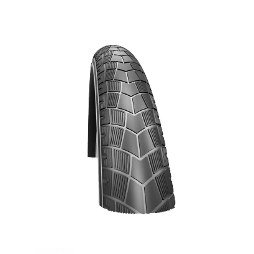 Impac Bigpac (by Schwalbe) Buitenband (anti-lek) zwart met reflectie 28x2.0, ETRTO 50-622 - AE-trading