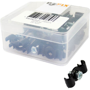 Bofix doos kabelklem dubb +parker (25 stuks) - AE-trading