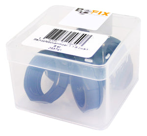 Bofix doos balhoofd bovenmoer zwart 1.1/8 (6 stuks) - AE-trading
