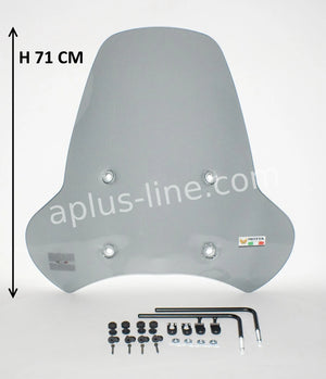 Windscherm Isotta Pico / San Remo / New Flash/ N Series / Monasso Smoke - AE-trading