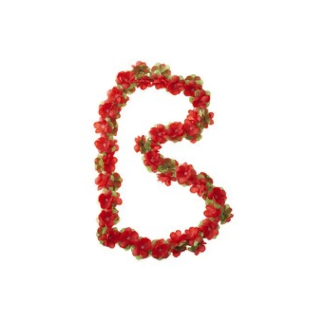 Bloemenslinger rood 170cm - AE-trading