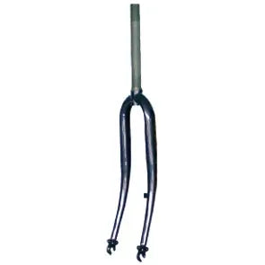 Voorvork 28x1 5/8x1 3/8 Unicrown zwart 1 inch, balhoofdbuis 290mm. Schroefdraadlengte 155mm. - AE-trading