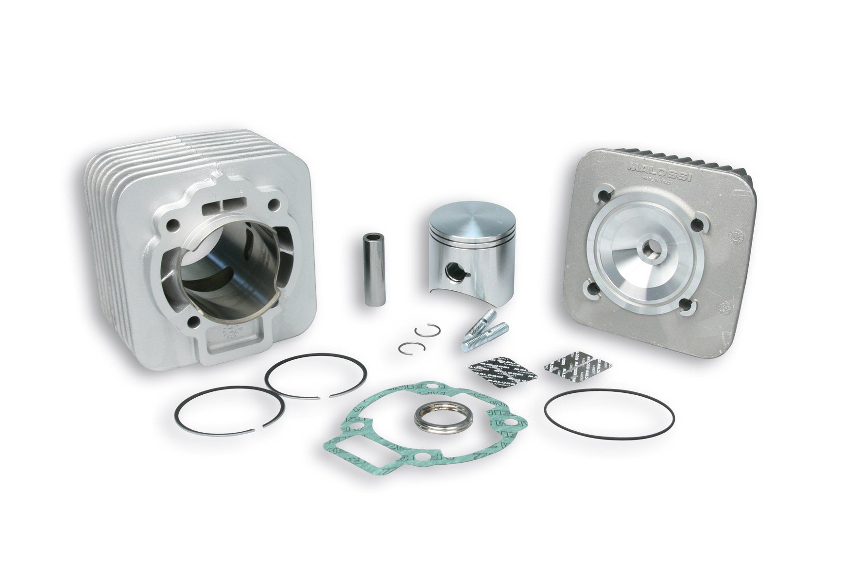 Cilinder + Kop Malossi 65,0mm | Piaggio 2T 125/150 AC - AE-trading