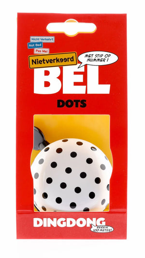 Niet Verkeerd belding-dong 60mm dots, passend bij dragerkussen 0947 (hangverpakking) - AE-trading
