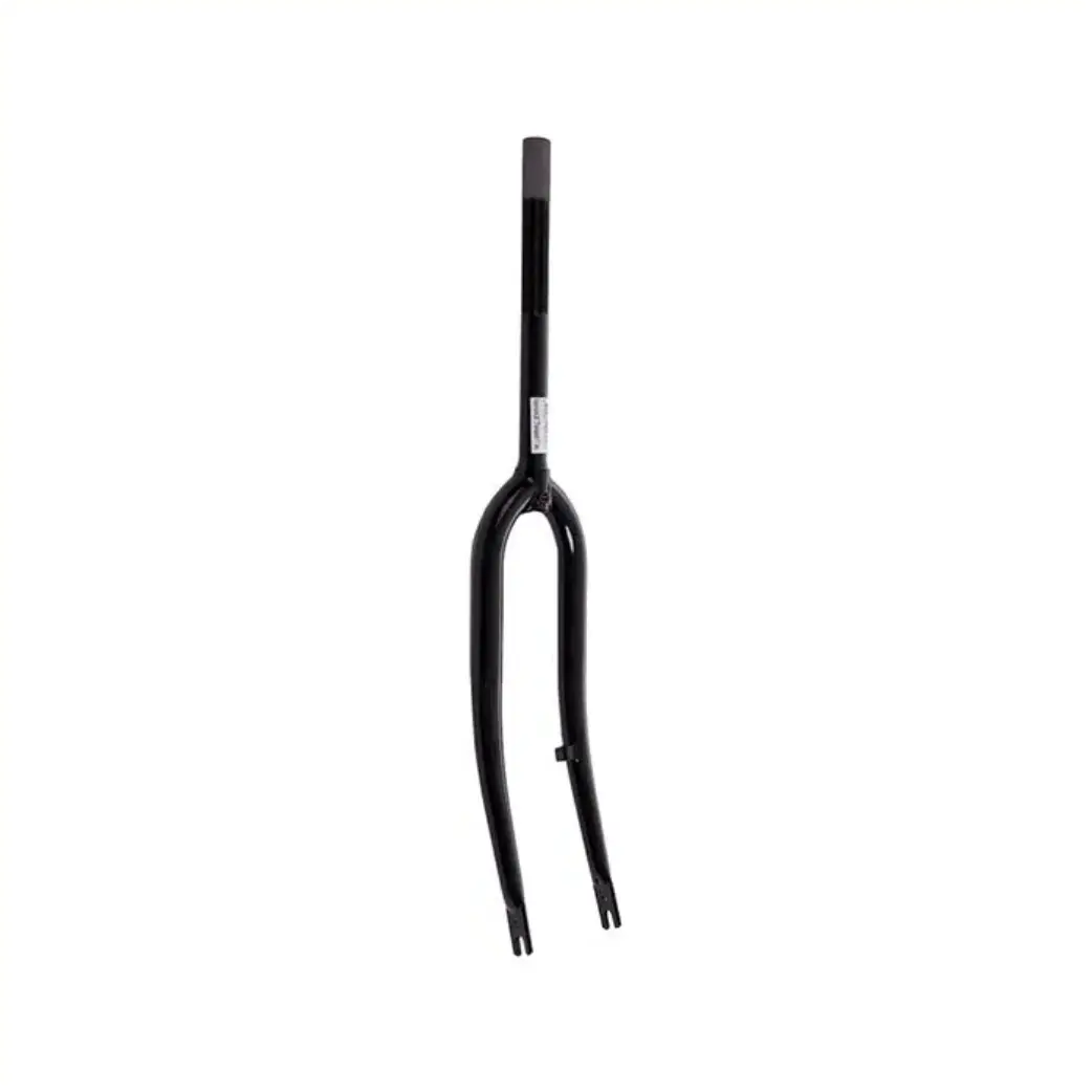 Voorvork 28 inch voor Transport fietsen, zwart met remnok. 1 1/8 inch, balhoofdbuis 305mm. Schroefdraadlengte 150mm. - AE-trading