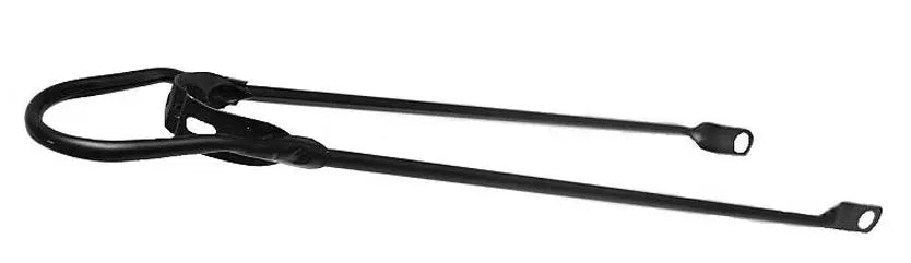 Spatbordstang 28", mat zwart. achter, oa bestemd voor transportfietsen - AE-trading