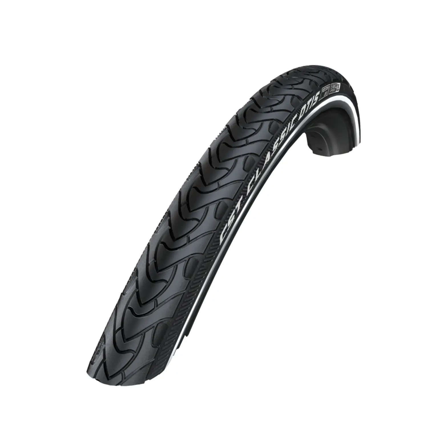 Buitenband: CST classic OTIS (3mm anti-lek) Kleur: Zwart met zijreflectie Maat: 28x1 1/2, 700x38B ETRTO 40-635 - AE-trading