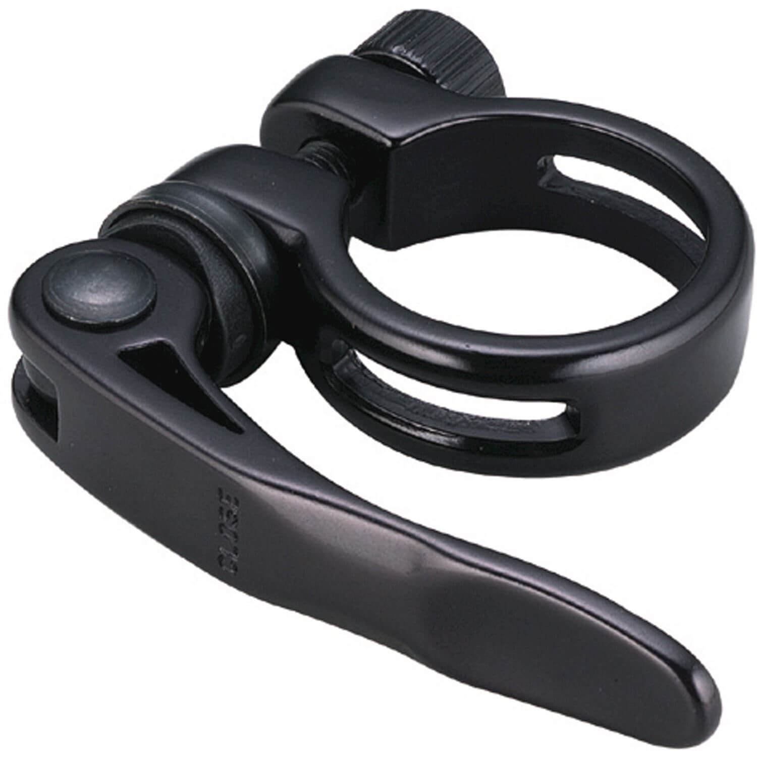 Union zadelpenklem met snelspanner 31.8 zwart - AE-trading