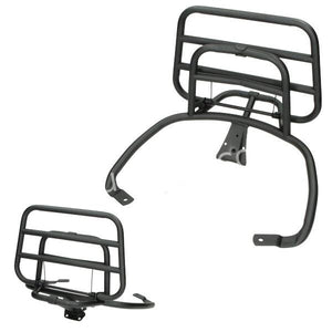 Achterklapdrager Aplus Passend Op Vespa Primavera/Sprint Mat Zwart - AE-trading